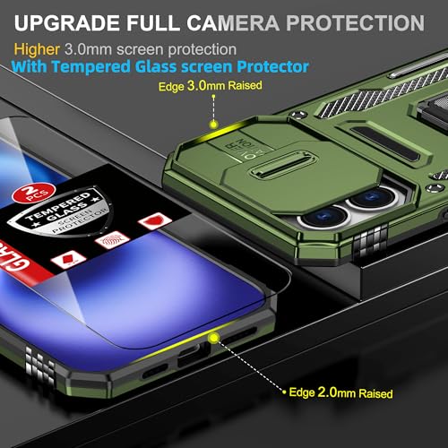 Coque iPhone 16 Plus avec protection caméra et anneau magnétique