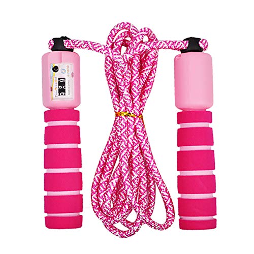 Xiangmall Cuerda de Saltar Niños Ajustable Cuerda Saltar con Contador y Mango...