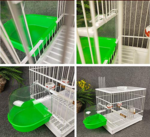 Bird Bath for Cage, Parrot Bird Bath, Hanging Bath for Bird Pet Birds Cage Hanging Accessory Bowl Birdbath Pet Birds Cage Hanging Bathtub Small Bird Water Bath Tub