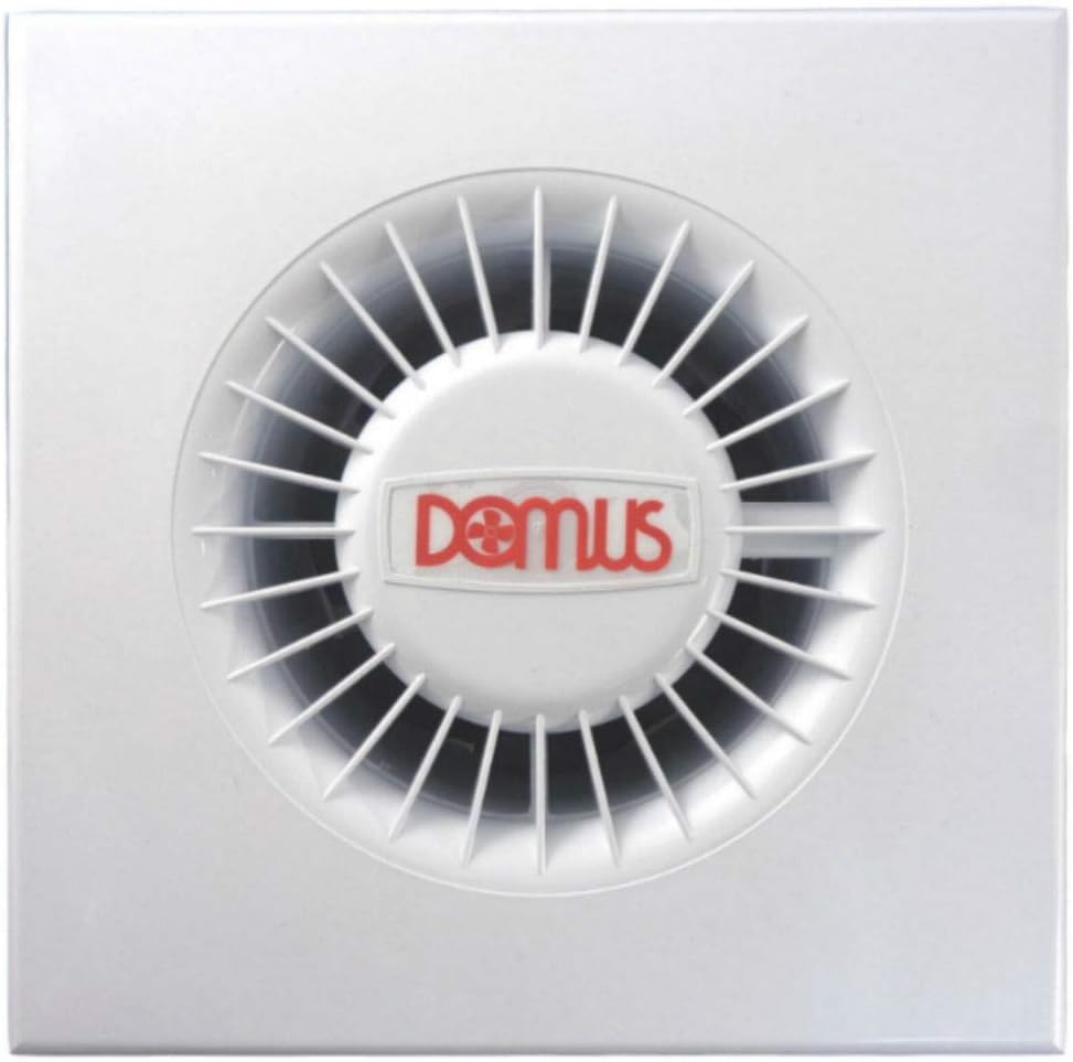Silavent SDF100TBS Axial Extractor Fan with Backdraught Shutter & Timer