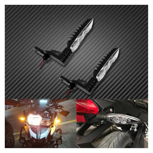 Clignotants moto LED pour rouler de nuit en sécurité sur F800GS et S1000RR