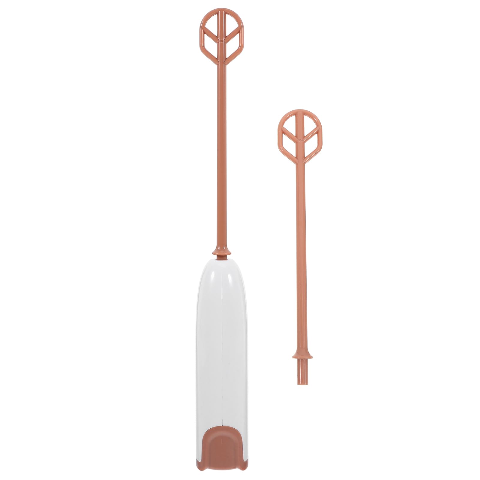 Garneck Small Electric Mixer Stirrer Handheld Drink Blender 2xaa Battery Extendable Design-image-8