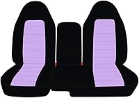 Vista 22 de Totally Covers Compatible con fundas de asiento de camión de dos tonos para Ford Ranger/Mazda Serie B 2004-2012 (banco dividido 60/40) con consola