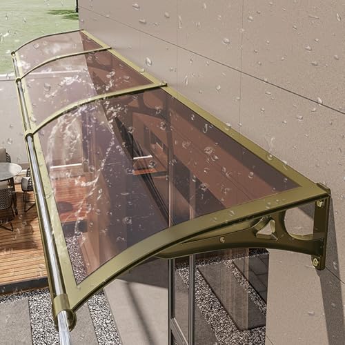 Auvent extérieur aluminium pour éviter les infiltrations d'eau