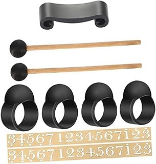VICASKY Tank Ar Accessories 1 Set/9PCS Chakra Drums additions suite musical instrument percussion ethereal drum finger cover appendix Holder Steel Tongue Drum Accessories Prototype Tool