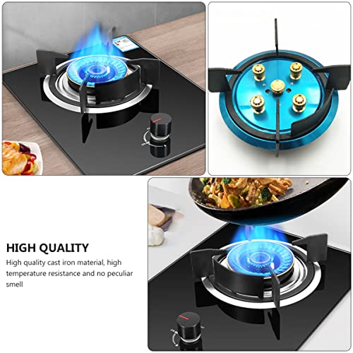 DOITOOL 2 peças Fogão cm Gás Antideslizante Capô Hobs Suporte de Panela Capa de Fundido Fogão Domést