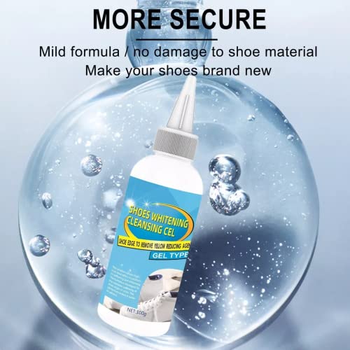 Likmind Frasier Shoes Cleansing Gel Kit, Shoes Whitening Cleansing Gel, Shoe Whitening Gel For Sneakers, For All Washable Shoes (1 Pcs) #TOP5