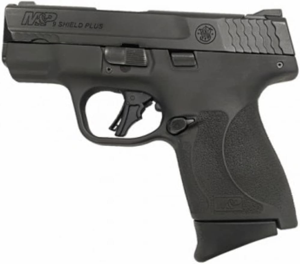 Nimrod's Wares Pearce Grip Extension Compatible with Smith & Wesson M&P 9 Shield Plus 10-Rd Only PG-MPPL Bundle with Microfiber Cloth