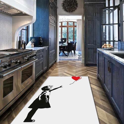 Tapis de chambre Banksy antidérapant et doux