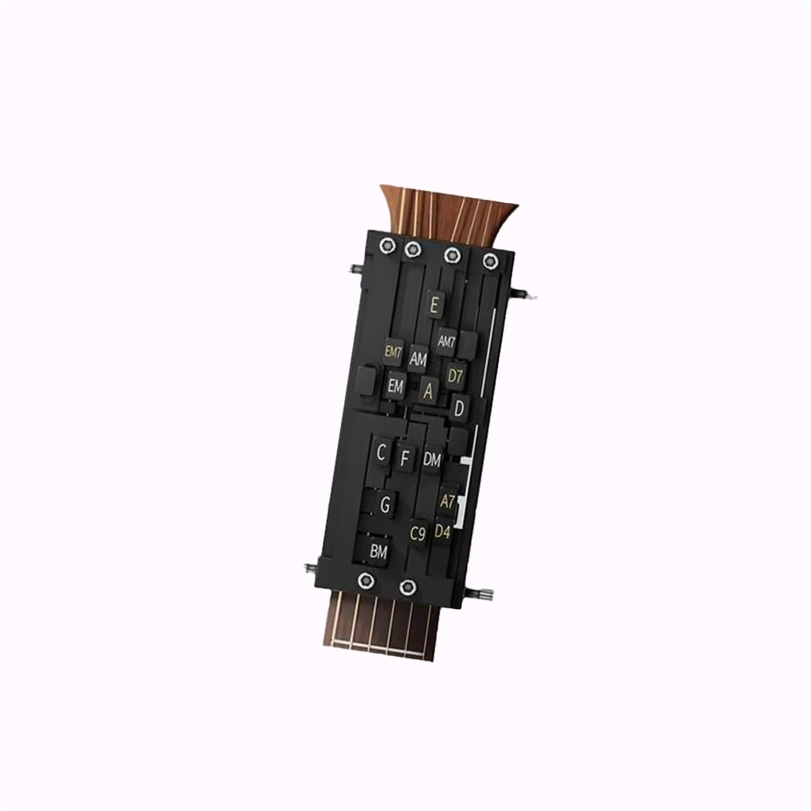 Zestaw Akcesoriów Gitary Narzędzie Pomocnicze Do Nauki Akordów Gitarowych Double Touch Guitar Chord Trainer Akcesorium Dla Początkujących