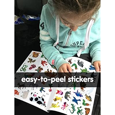 The World of Eric Carle Sticker Book Treasury - Activity Books for kids, 350 reusable stickers, 96 pages of fun Paperback Sticker Book, January 31, 2021