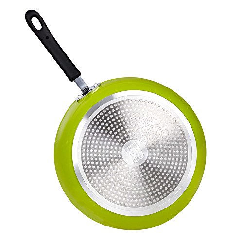 Cook N Home Saute Fry Pan, 12-Inch, Green #TOP1