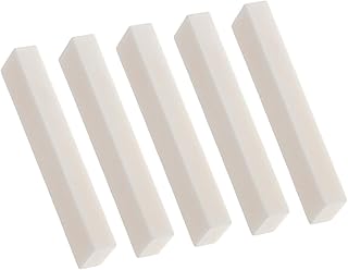 5PCS Buffalo Bone Blank Bone Nut 52x10x6mm Guitar Ukulele Luthier Saddle Bass DIY Builder Accessory