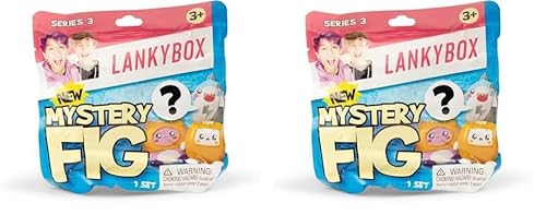 LankyBox Mini Mystery Figures- Styles and packing may vary, Small (Pack of 2)