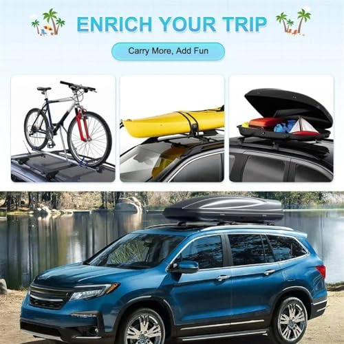 Barras de techo coche RAV4解决空间不足 de 2013 a 2018 portaequipajes 4