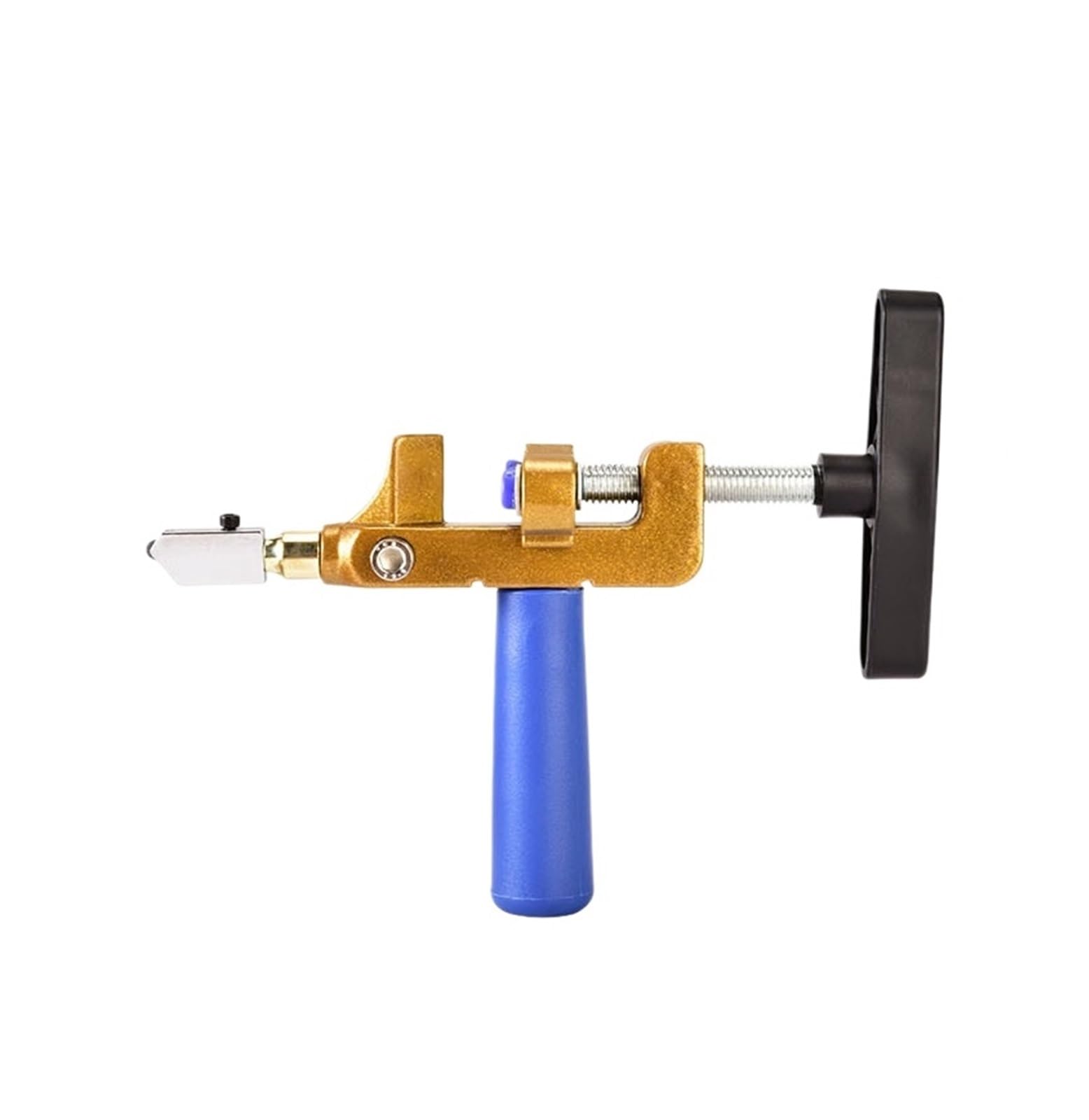 Tile Cutters, 2 in 1 Tile and Glass Cutter Manual Ceramic Cutting Tool with Knife Wheel Opener Breaker Hand Kit for Cutting and Grinding(Tile Cutter A)
