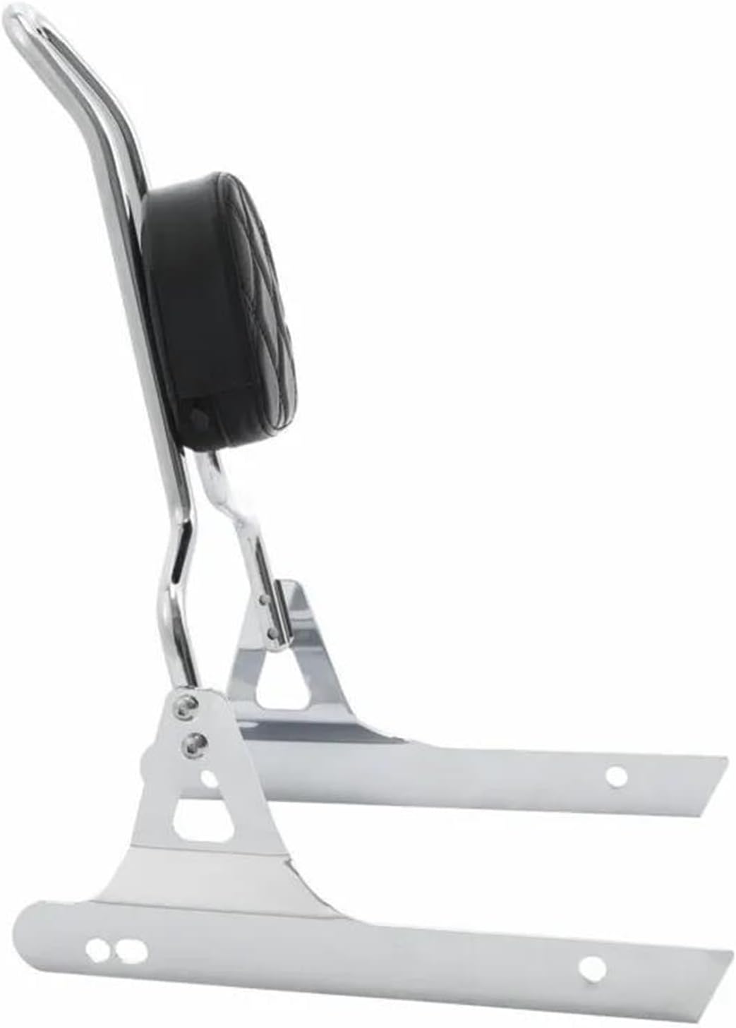 【エレガントで実用的♪】オートバイ パッセンジャー 取り外し可能 バックレスト シーシーバー パッド ハーレー ダイナ 2006 2007 2008 200