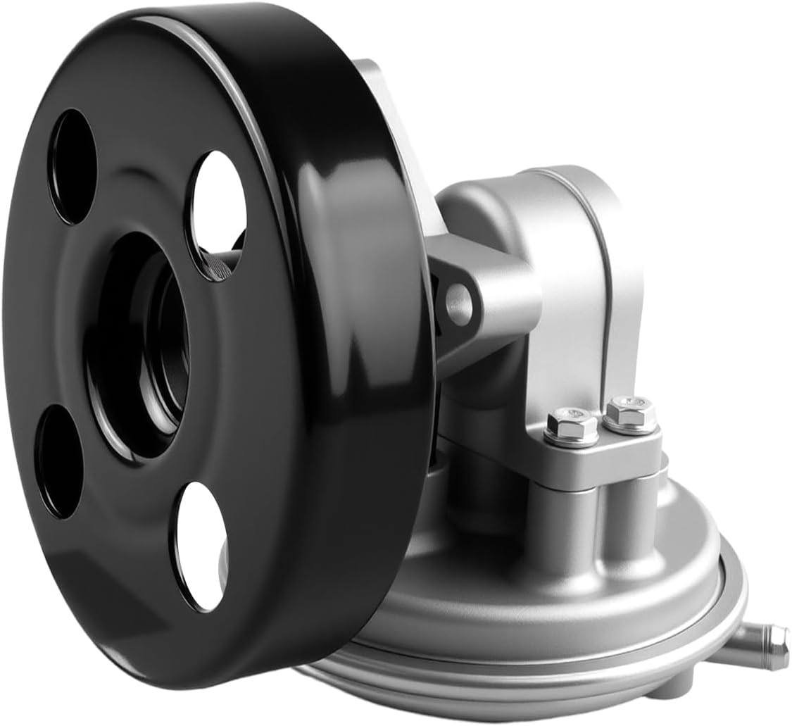 Vacuum Pump with Pulley Compatible with Isuzu NPR NPR-HD Gas V8 L96 LQ4 L31 LQ4 L05 L96 LQ4 3.0L 3.9L 4.8L 5.2L 5.7L 6.0L 1995-2020 Replace 8972410351 904-862 97241035