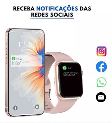 Relogio Inteligente Smartwatch MICROWEAR S10 Pro + Serie 10 NFC Chatgpt Gps Original Masculino Femin
