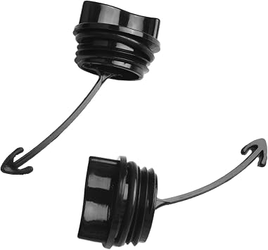 2Pcs Drain Blockage For Sea-Doo Spark GTX GTR for rxp, ABS Black Direct Fit, Replaces 292002024 292001320