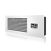 Vista 1 de AC Infinity AIRFRAME T7 White, High-Airflow Cooling Fan System 17", Exhaust Airflow, for AV Equipment Rooms, Closets, and Enclosures Blanco