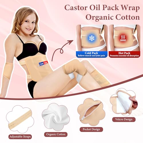 Unlock the Healing Power: A Comprehensive Review of the Reusable Organic Castor Oil Pack Wraps for Natural Relief