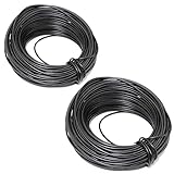 Multifunktional: Spanndraht eignet sich für Zäune, Gartenzäune usw. Es hat eine starke Stabilität und ist nicht leicht zu brechen.