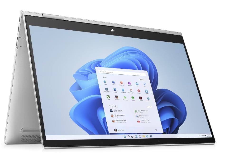 HPEnvy x360 13-bf0003na 13.3" WUXGA (1920 x 1200) IPS Convertible Laptop, 10-Core i5-1230U (up to 4.4GHz) 8GB RAM 512GB SSD, Integrated UHD Graphics, Windows 11