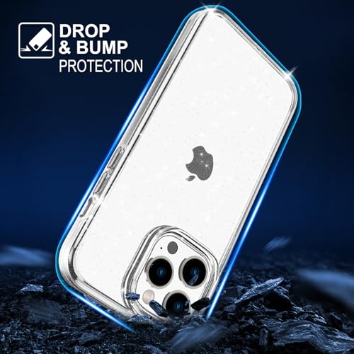 Coque iPhone 11 Pro incassable transparente paillettes évite les rayures - 4