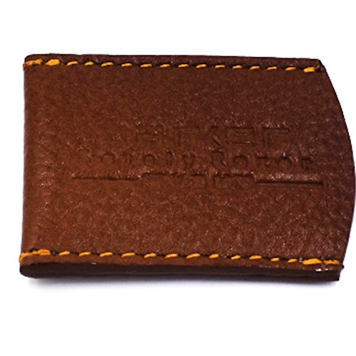 Parker Genuine Leather Double Edge Safety Razor Protective Sheath/Travel Cover (Saddle Brown) #TOP1