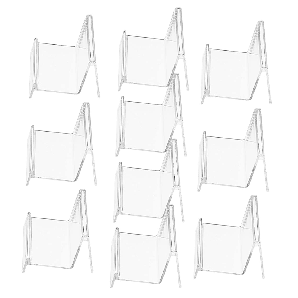 Expositor de Escritorio Transparente Ps para Billeteras y Gafas 10 Piezas