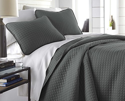 Southshore Fine Linens - Vilano Springs Oversized 3 Piece Quilt Set, King/California King
