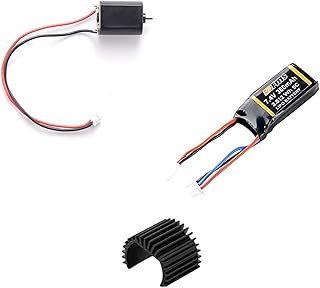 FMS Upgrade Parts for FCX24 :High Speed Motor+FMS LIPO Battery 2S 380mAh+130 Motor Heat Sink