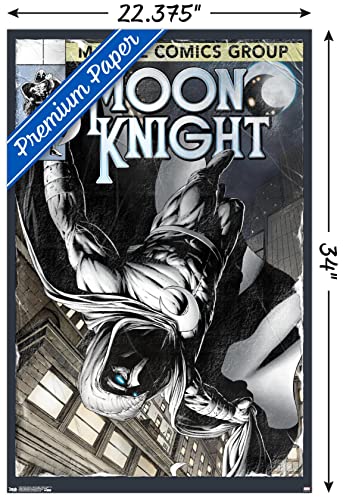 Trends International Marvel Comics - Moon Knight - Moon Knight #194 Wall Poster, 22.375" x 34", Premium Unframed Version - Image 4