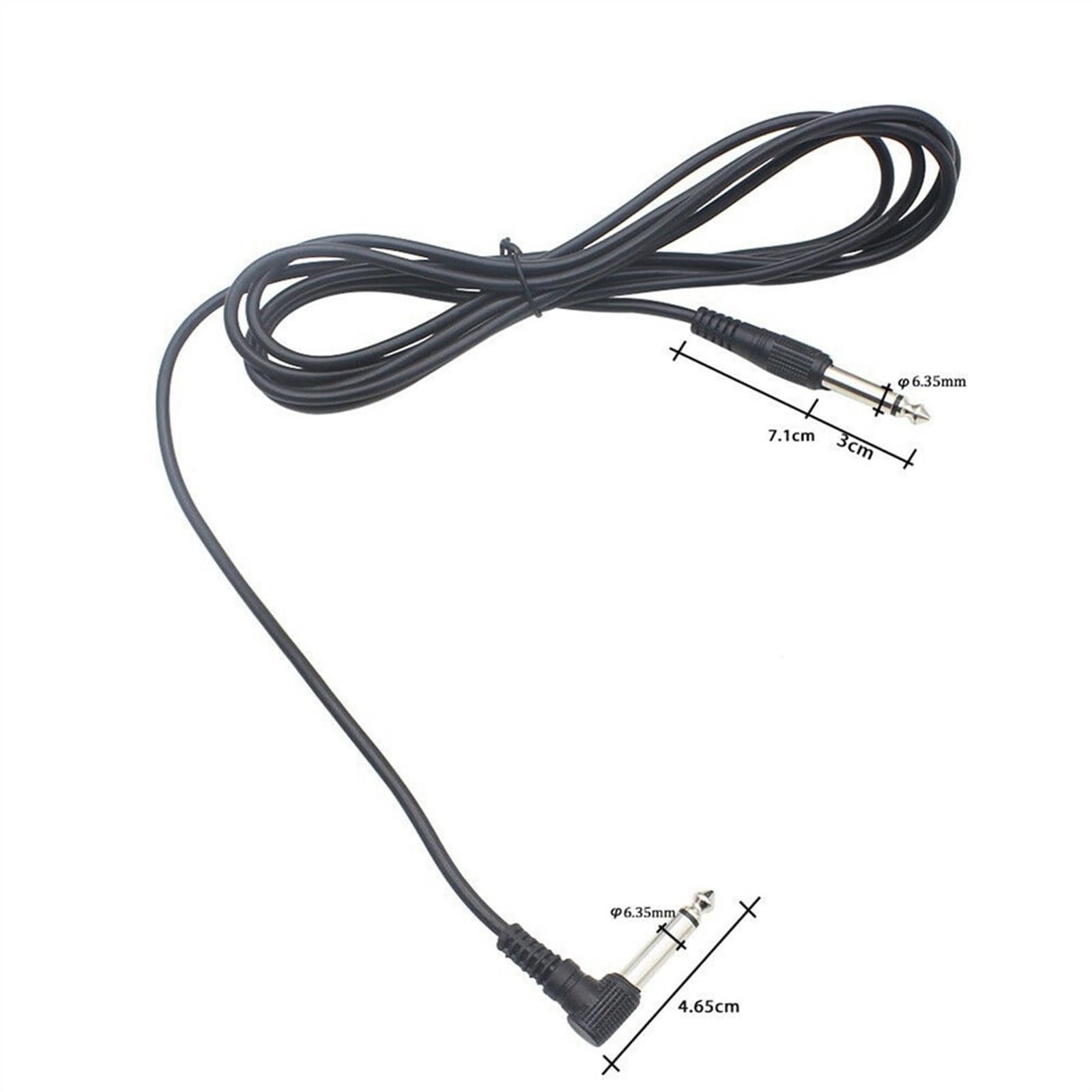Kabel Audio Do Gitary Kabel audio do gitary o długości 10 stóp Kabel do redukcji szumów instrumentów muzycznych Głowica 6,35 mm
