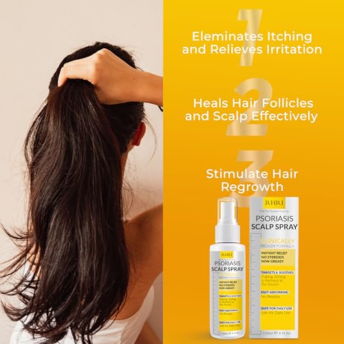 Image of Psoriasis Scalp Spray Psoriasis and Dandruff Treatment for Itchy Scalp