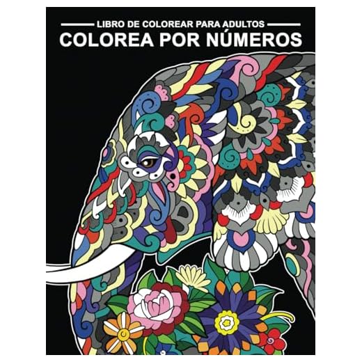Libro de colorear para adultos: Colorea por números