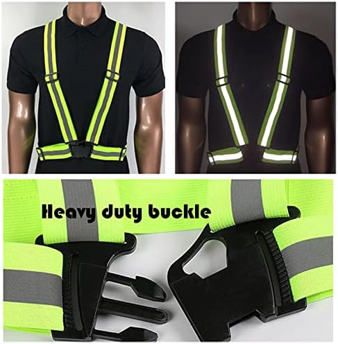 Reflecterend Veiligheidsvest - Ademend Hardloopvest Met Hoge Zichtbaarheid - Verstelbaar
