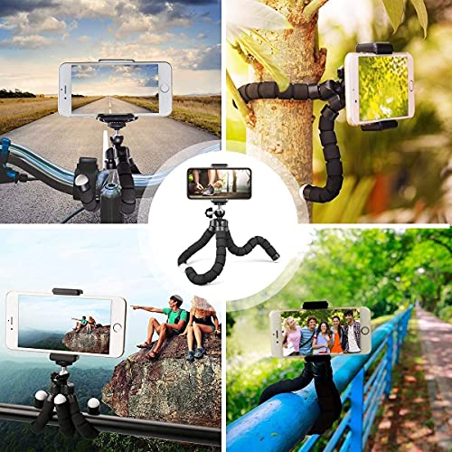 Handy Stativ Smartphone Für iPhone Stativ Lightweight Tripod Stative Ständer Halterung mit Bluetooth Fernbedienung… – Bild 3
