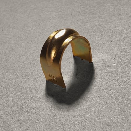 Schnabl CF25 C-Fix Schelle – 25mm Rohrschelle zur Schlagmontage auf Gipswänden – Hochwertige Metallschelle für die Befestigung von Rohren – 15 Stück