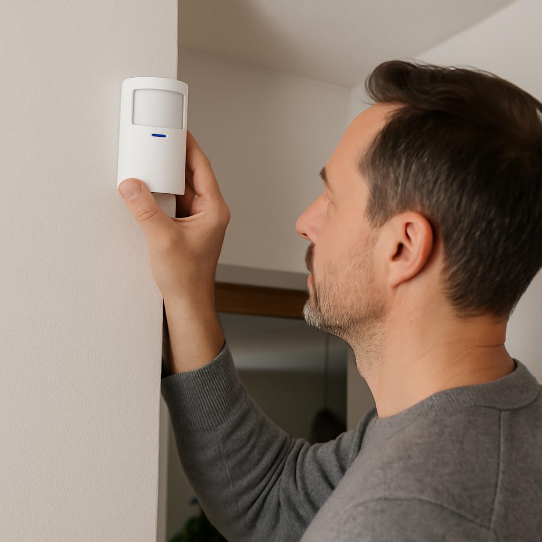 Daewoo - Alarme Maison Connectée sans Abonnement – Vigilia VIG102 avec Caméra Full HD, Sirène Extérieure, Détecteurs de Porte et Mouvement – Système WiFi sans Fil, Compatible Animaux