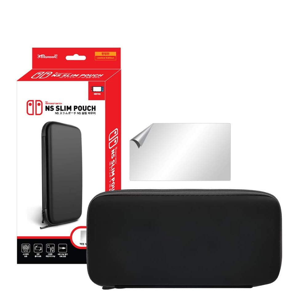 Nintendo Switch Exclusive Slim Hard Pouch with LCD Protection Film
