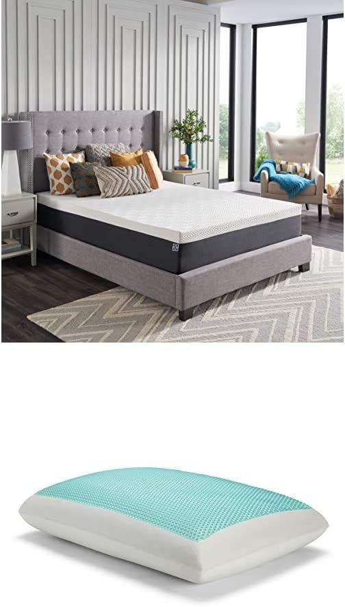 Sealy 12Inch Full Hybrid Bed in a Box with CopperChill + Essentials