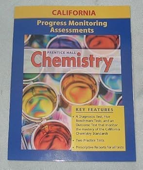 Paperback Prentice Hall Chemistry Progress Monitoring Assessments for California Book