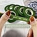 zYoung 6 Rolls Floral Tapes for Bouquet Stem Wrap and Florist Craft Projects Decorations（Dark Green）