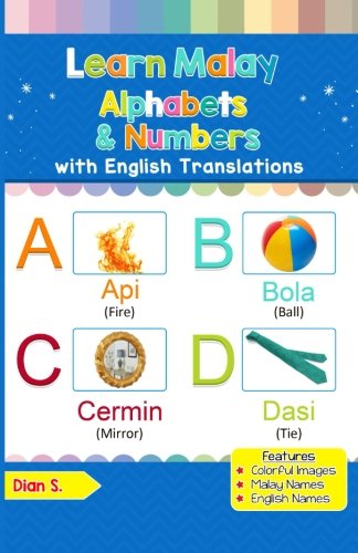 Amazon.com: Learn Malay Alphabets & Numbers: Black & White Pictures ...
