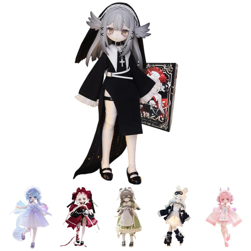 Amazon.co.jp: niannyyhouse BJD ブラインドボックスフィギュア、1/12