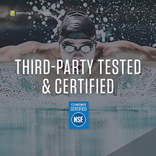 Bodylogix Natural GrassFed Whey Protein Powder, NSF Certified, Decadent Chocolate, 2 Pound