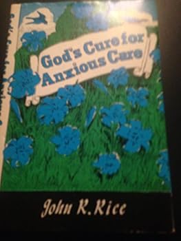 Hardcover God's cure for anxious care Book