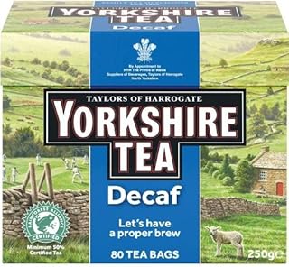 Taylors of Harrogate Yorkshire Decaf Tea Bags (2 x 80's, Total 160 Tea Bags)